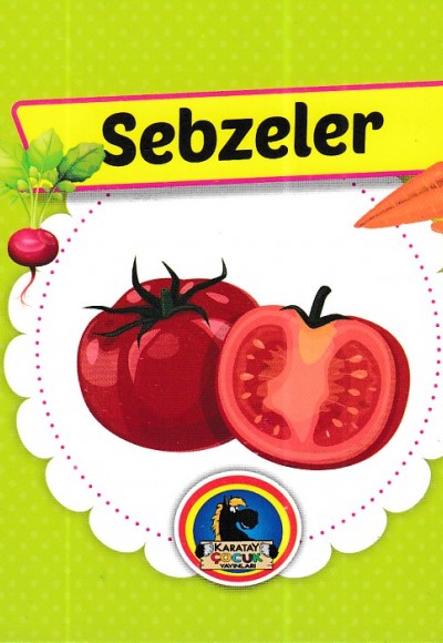 Mini Kitap - Sebzeler