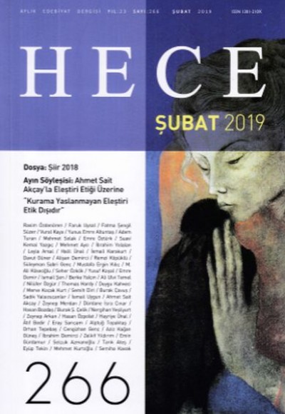 Hece Dergisi Sayı 266 Şubat 2019