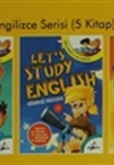 Let's Study English - Yazı Aktiviteleri Eğlenceli İngilizce (5 Kitap set)