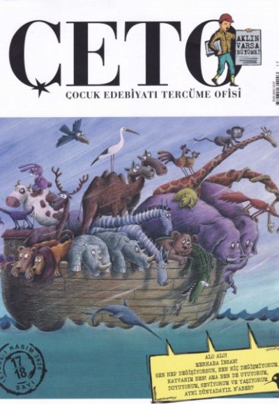 Çeto (Çocuk Edebiyatı Tercüme Ofisi) Dergisi Sayı 17-18