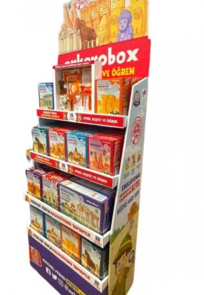 Arkerobox Arkeolojik Kazı Seti Büyük Stand