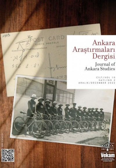 Ankara Araştırmaları Dergisi Sayı: 2 - Cilt:10 Aralık 2022