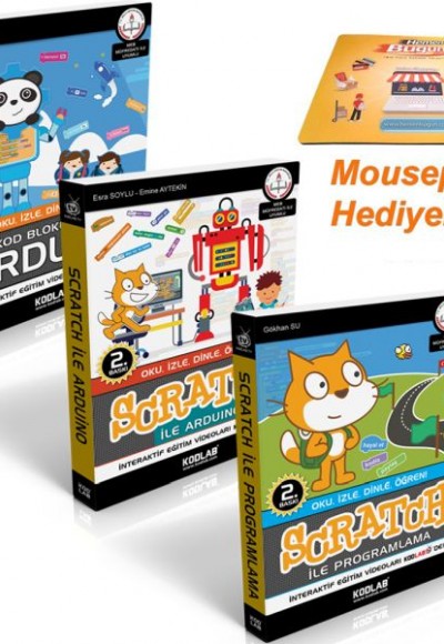 Scratch İle Kolay Programlama (3 Kitap Takım)