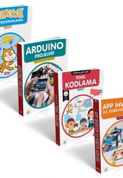 Robotik Kodlama Seti - 4 Kitap Takım