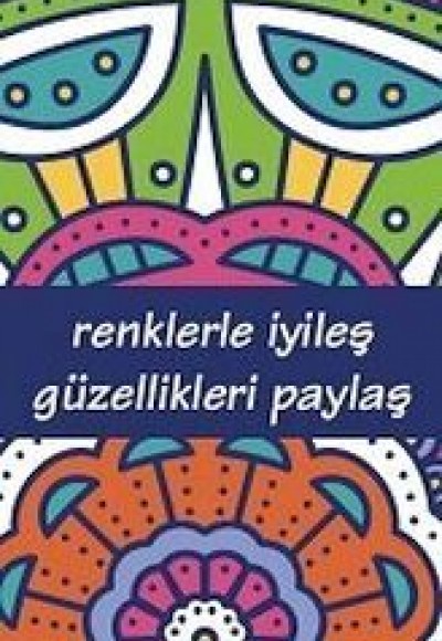 Mandala Ayraç Lacivert