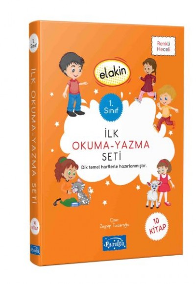 Elakin İlk Okuma Yazma Seti - 10 Kitap Set