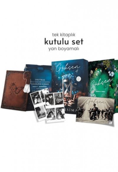 Gökçen 4 - Yan Boyamalı Hediyeli Kutu (Ciltli)