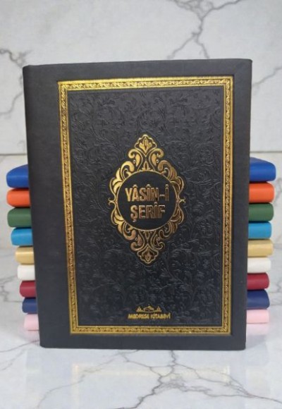 Çanta  Boy Termoderi Kapaklı 128 Sayfa Yasin Siyah