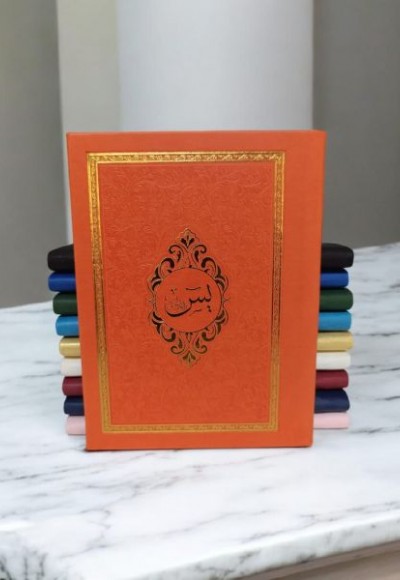 Çanta  Boy Termoderi Kapaklı 128 Sayfa Yasin Turuncu