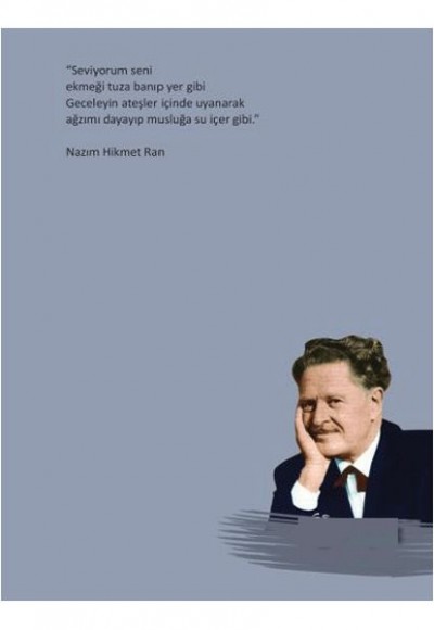 Nazım Hikmet Ran Ciltli Defter