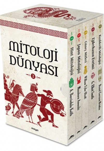 Maya Mitolojik Kitaplar Seti 2 - 5 Kitap Takım