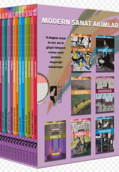 Modern Sanat Akımları (Kutulu Set 14 Kitap)