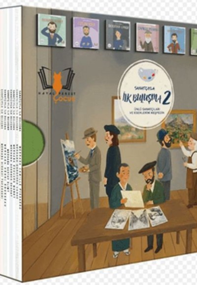 Sanatçıyla İlk Buluşma Merhaba Serisi (Kutulu 2. Set 12 Kitap)