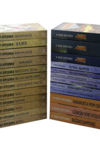 Mustafa Necati Sepetçioğlu Kitapları Set 1 (24 kitap)