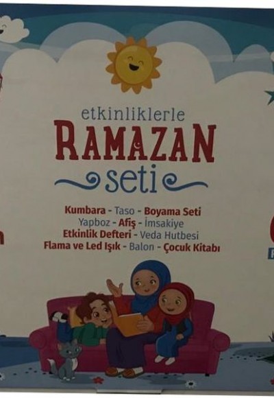 Çocuklar İçin Etkinliklerle Ramazan Seti(Özel Kutusunda)