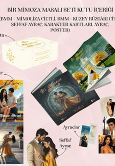Bir Mimoza Masalı Set (2 Kitap Takım) Bir Mimoza Masalı Set (2 Kitap Takım)