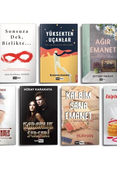 Aşk Romanları - 7 Kitap