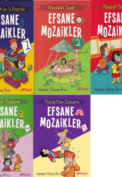 Efsane Mozaikler Serisi 5 Kitap Takım