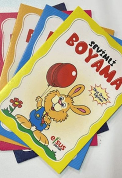Sevimli Boyama Seti (5 Kitap)