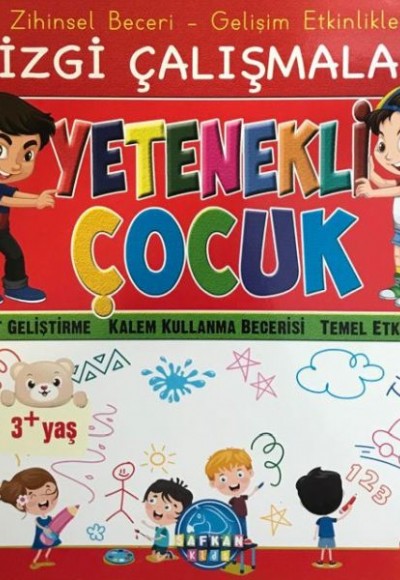 Zihinsel Beceri Gelişim Etkinlikleri Çizgi Çalışmaları Yetenekli Çocuk 3+