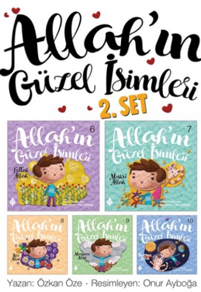 Allah'ın Güzel İsimleri Seti 2 (5 Kitap)