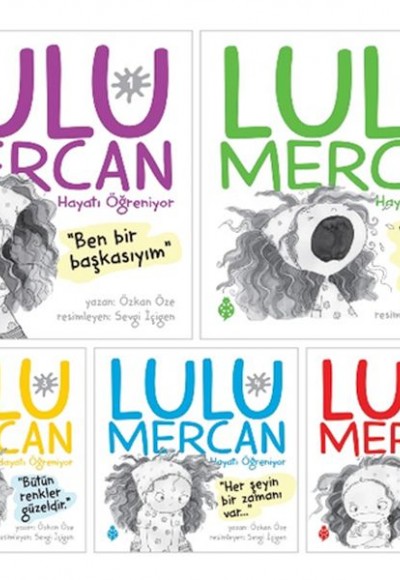 Lulu Mercan Hayatı Öğreniyor Seti (5 Kitap)