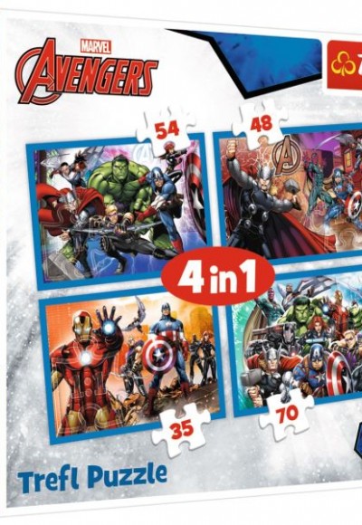 Fearless Avengers 4'lü 34310 (35+48+54+70 Parça)