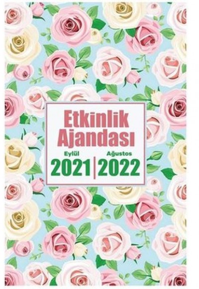 2021 Eylül-2022 Ağustos Etkinlik Ajandası - Beyaz Gül