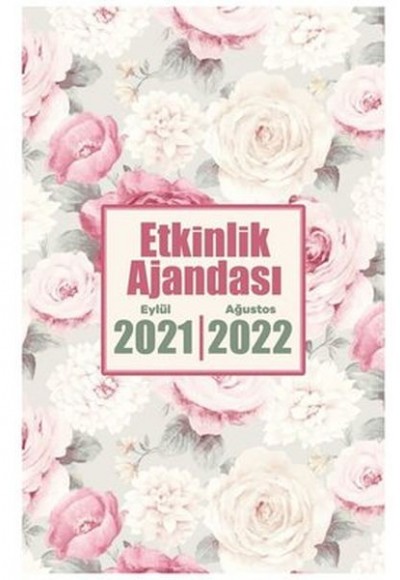 2021 Eylül-2022 Ağustos Etkinlik Ajandası - Beyaz Buket