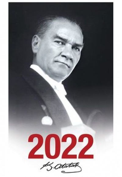 2022 Atatürk Ajandası Gazi Paşa - Çerçeveli