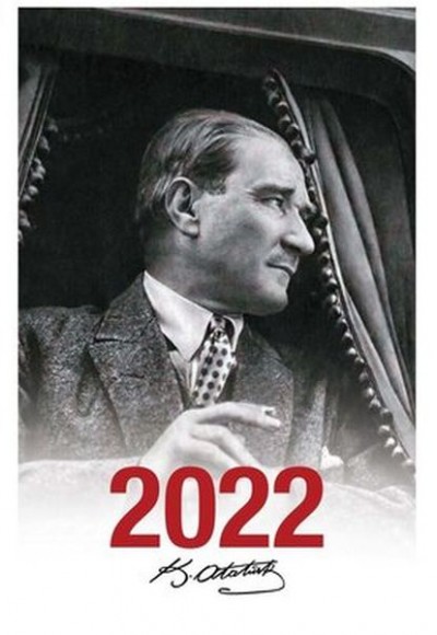 2022 Atatürk Ajandası Mustafa Kemal - Beyaz