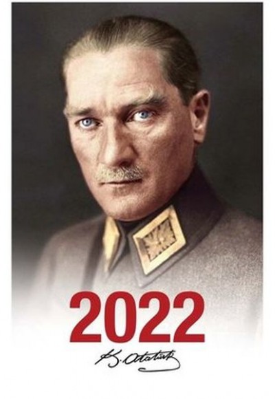 2022 Atatürk Ajandası Mareşal - Beyaz