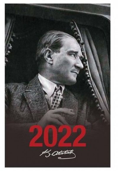 2022 Atatürk Ajandası Ulu Önder - Siyah