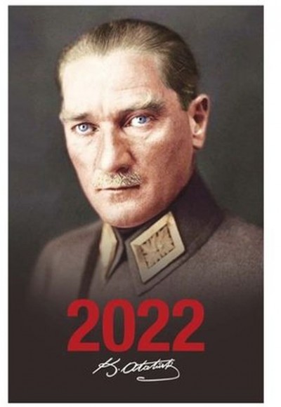 2022 Atatürk Ajandası Önder - Siyah