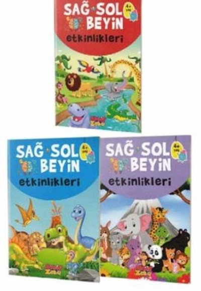 Sağ ve Sol Beyin Etkinlikleri Seti (4+Yaş)