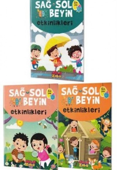 Sağ ve Sol Beyin Etkinlikleri Seti (5+Yaş)