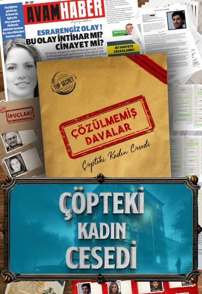 Çöpteki Kadın Cesedi - Dedektif Oyunu