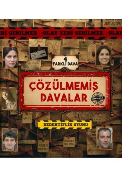 Çözülmemiş Davalar Kutulu Set 2