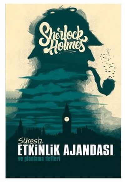 Sherlock Holmes Süresiz Etkinlik Ajandasi ve Planlama Defteri