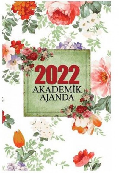 2022 Akademik Ajanda Beyaz Düş