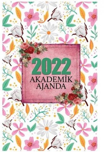 2022 Akademik Ajanda Yaz Bahçesi