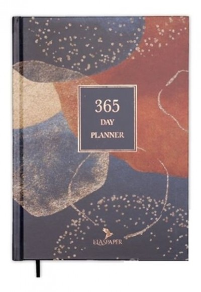 2021 365 Day Planner -Terracotta (Ciltli)