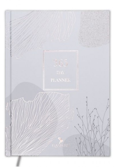 2021 365 Day Planner - İngilizce Mottolu (Ciltli)