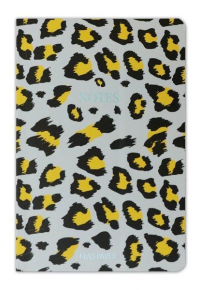 Leopar Gri Defter