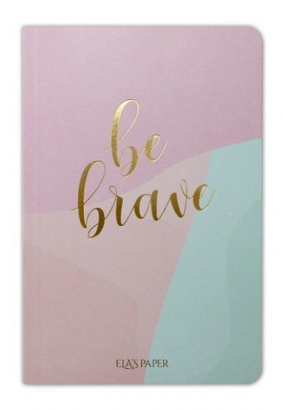 Pastel Be Brave Defter