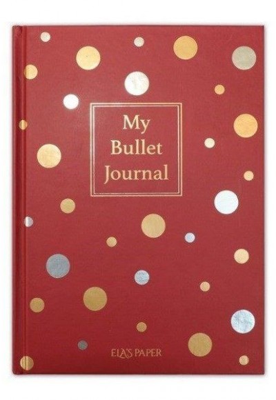 My Bullet Journal Defter (Confetti Kırmızı)