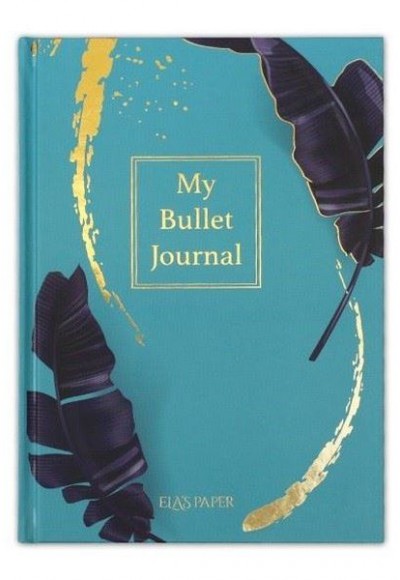 My Bullet Journal Defter (Tropikal Mavi)
