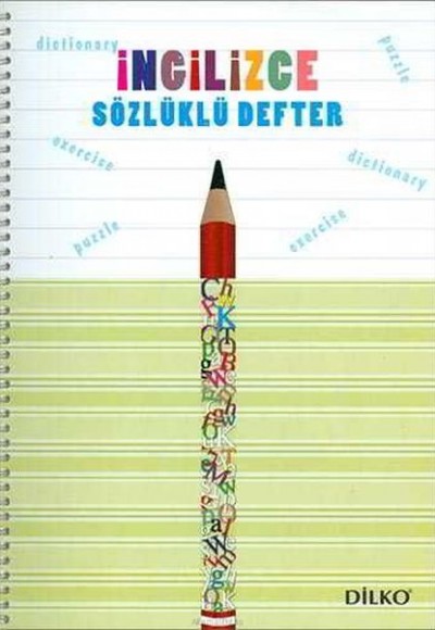 Dilko İngilizce Sözlüklü Defter