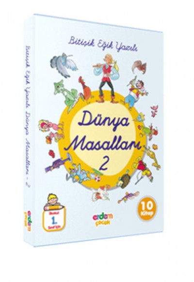 El Yazılı Dünya Masalları Dizisi 2 -  (10 Kitap Takım)