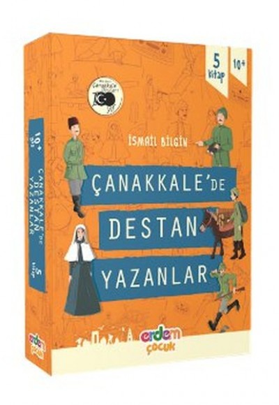 Çanakkale'de Destan Yazanlar Dizisi (5 Kitap Takım)